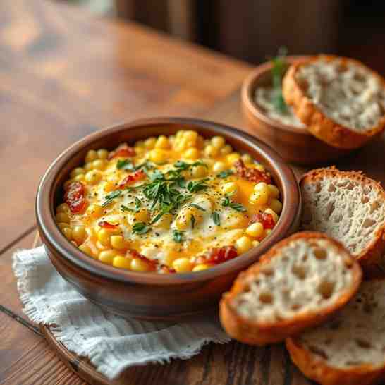 Elarji - Comforting Georgian Cornmeal & Cheese Dish